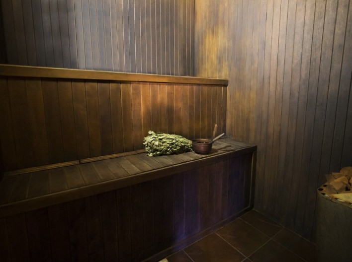 Баня на дровах с выходом к Днепру «Подкова»