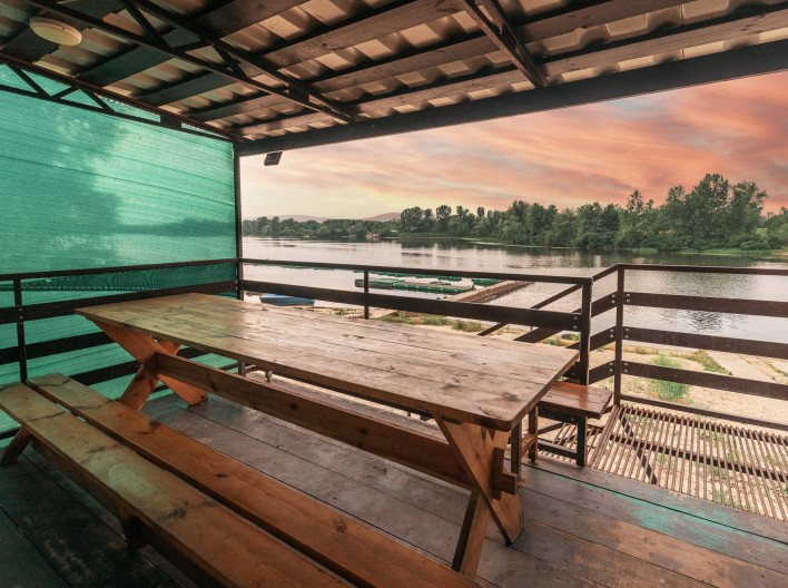 Терраса бани «Лагуна»