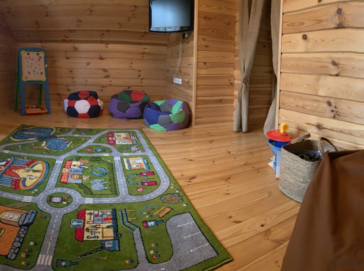 Дитяча кімната у будиночку Баня «БІЛА»