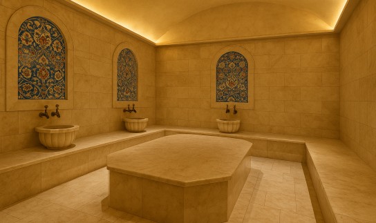 Сауны с хаммамом в Киеве — мрамор, SPA, комфорт