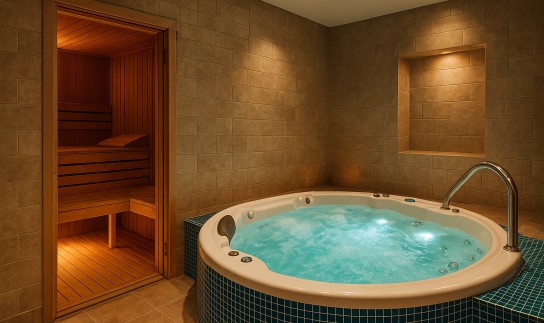 Сауна с джакузи в Киеве — гидромассаж и комфорт
